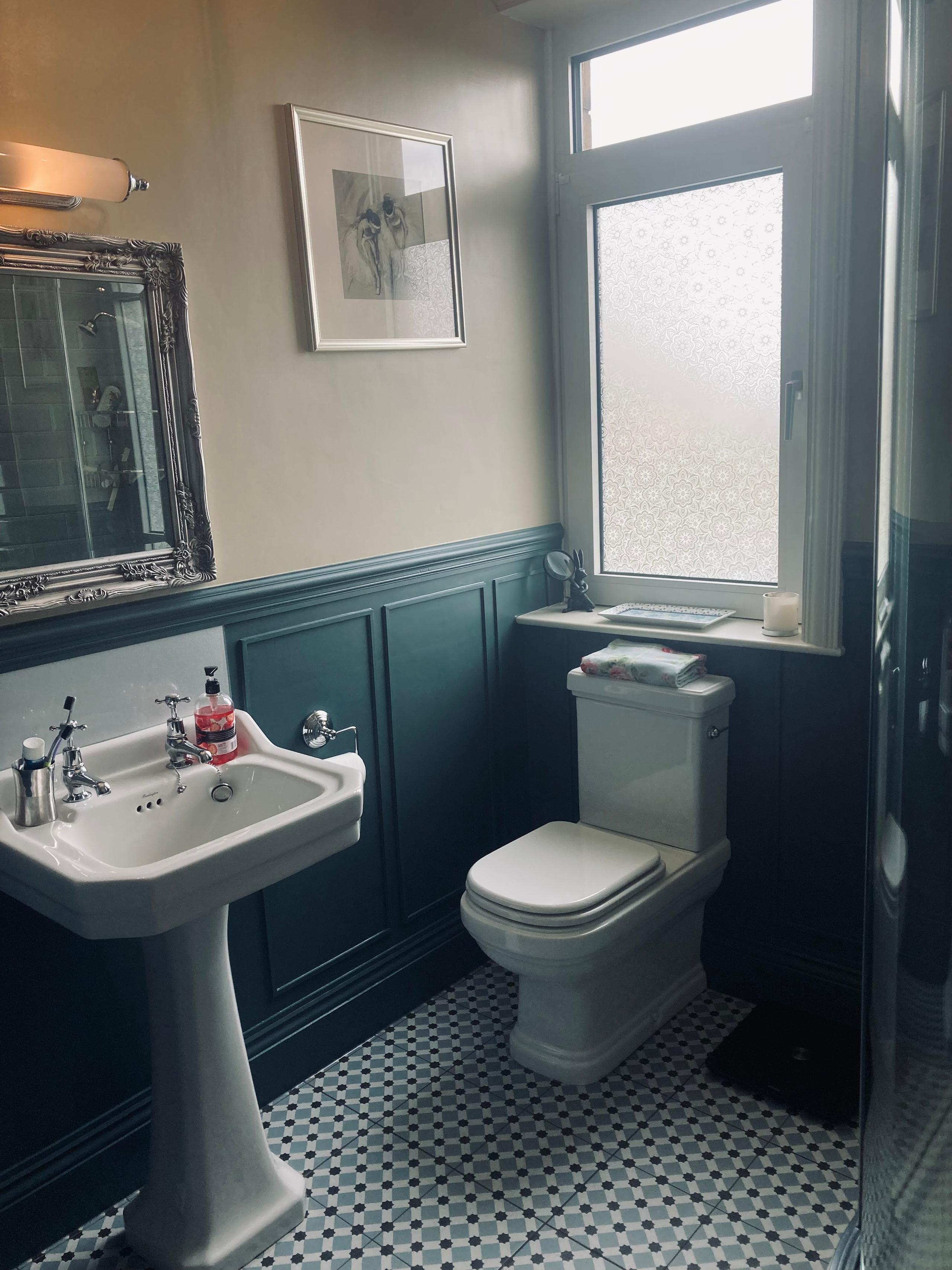 Completed interior