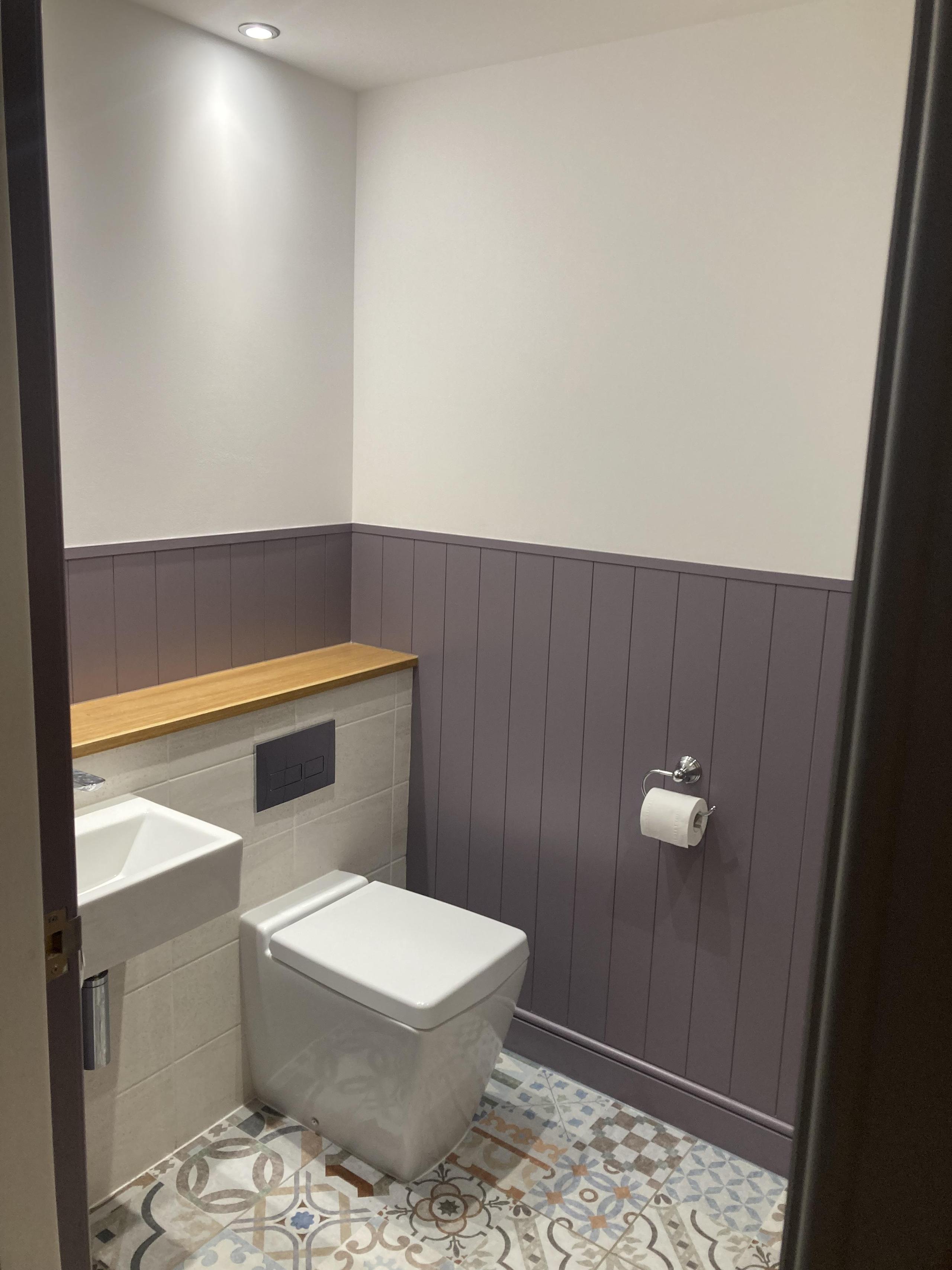 Cloakroom finishing